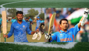  Saqib Gani has named his role model cricketer Sachin Tendulkar