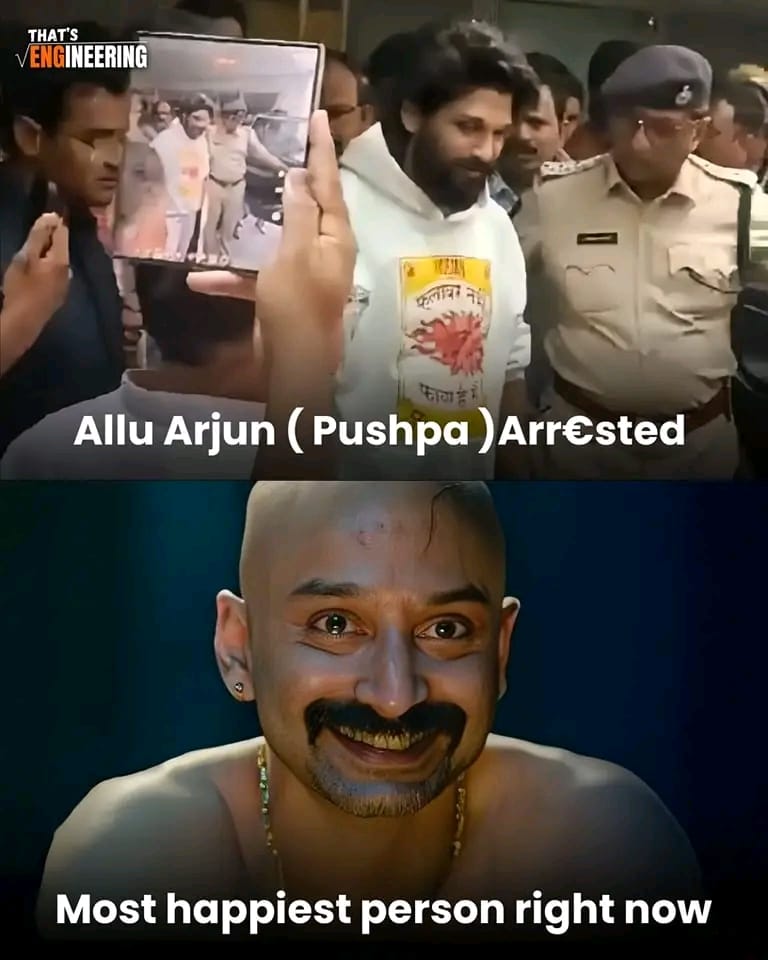 allu arjun (Pushpa) arrest